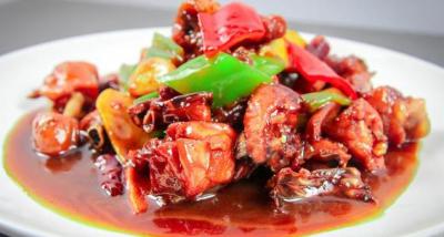 學(xué)會這道風(fēng)味炒雞的做法，家里來客買只雞就能招待，再也不愁了
